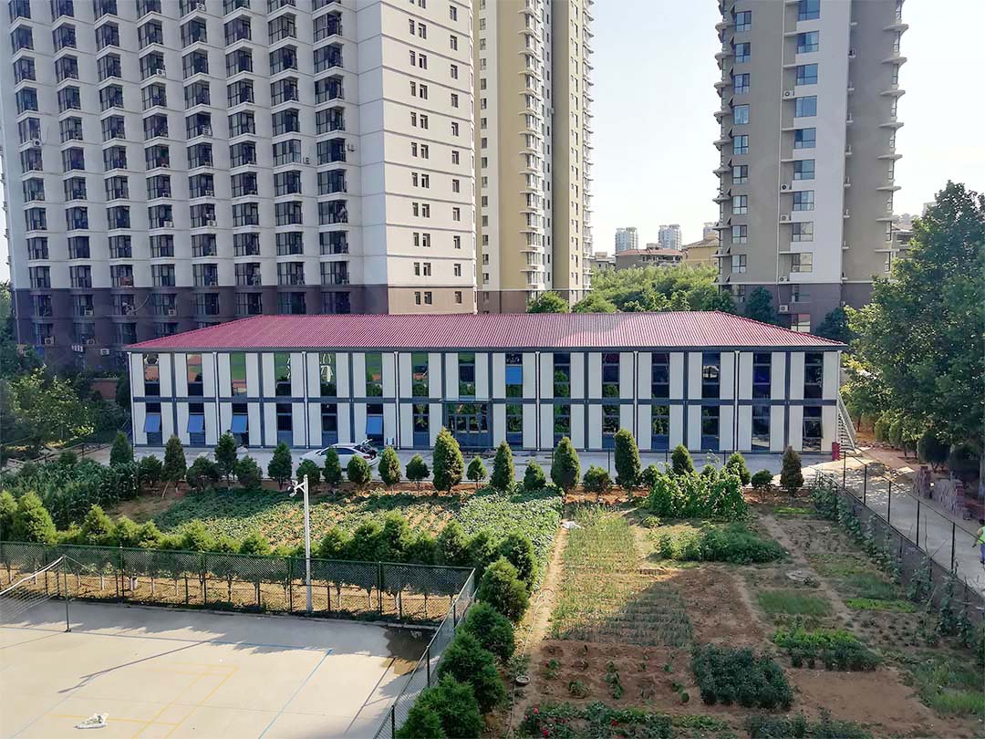 Proyek Kompleks Pengajaran Sekolah Teknik Bohai Qinhuangdao (150 unit)